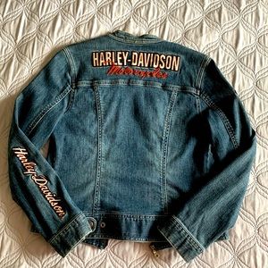 Harley Davidson denim jacket size small